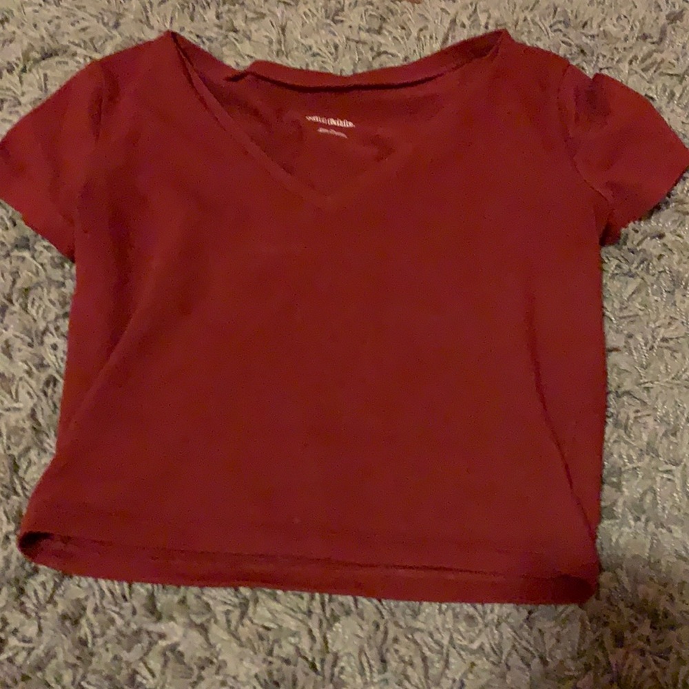 Cropped shirt